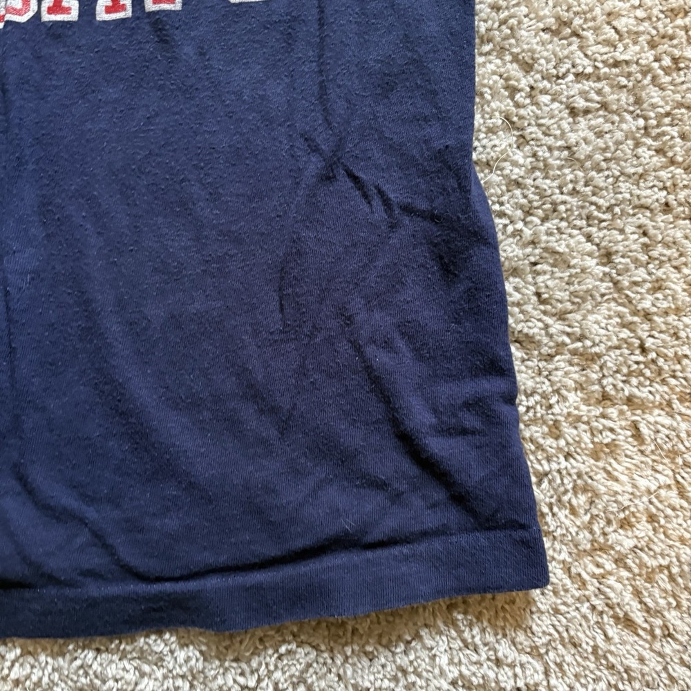 Vintage 1970s Champion University Of Kentucky Women's Small T Shirt Navy Red - Picture 3 of 7